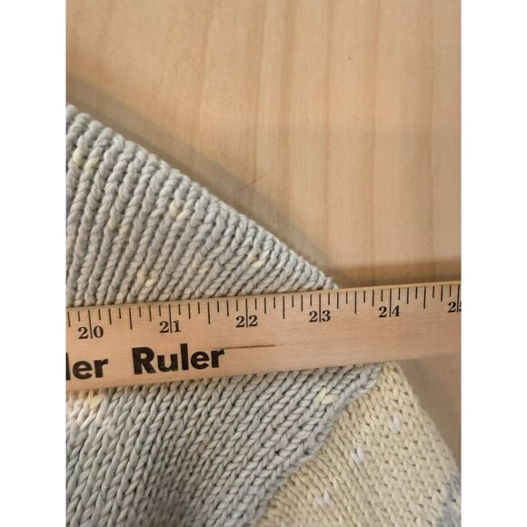 Vintage Jess Paris Cotton Sweater Sheep Cottage Core Pastel Knit Size M Peru - Picture 7 of 16